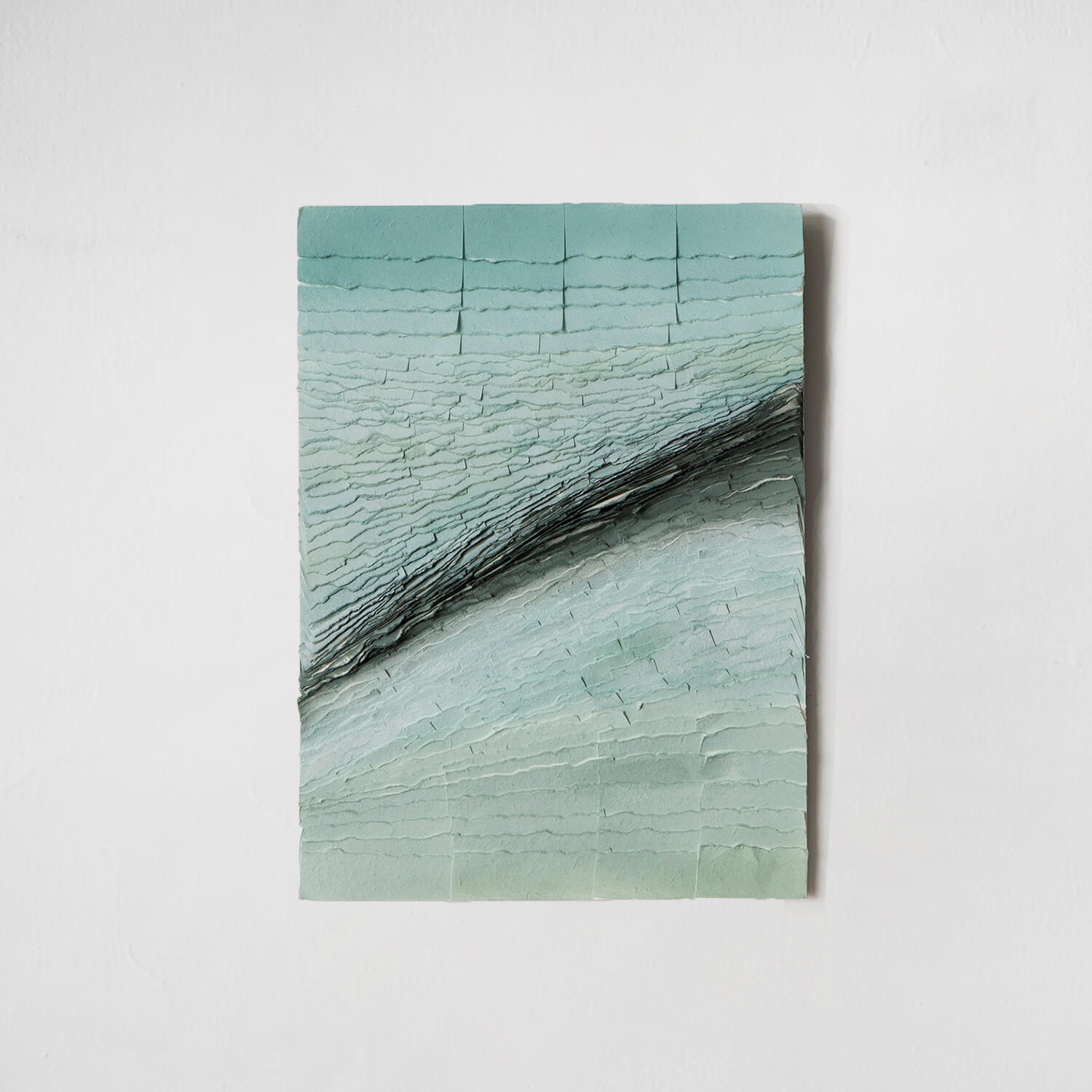 CONSTITUTE [OCEAN] - 和紙を染色した壁掛けアート – TOWARDS (トーズ）