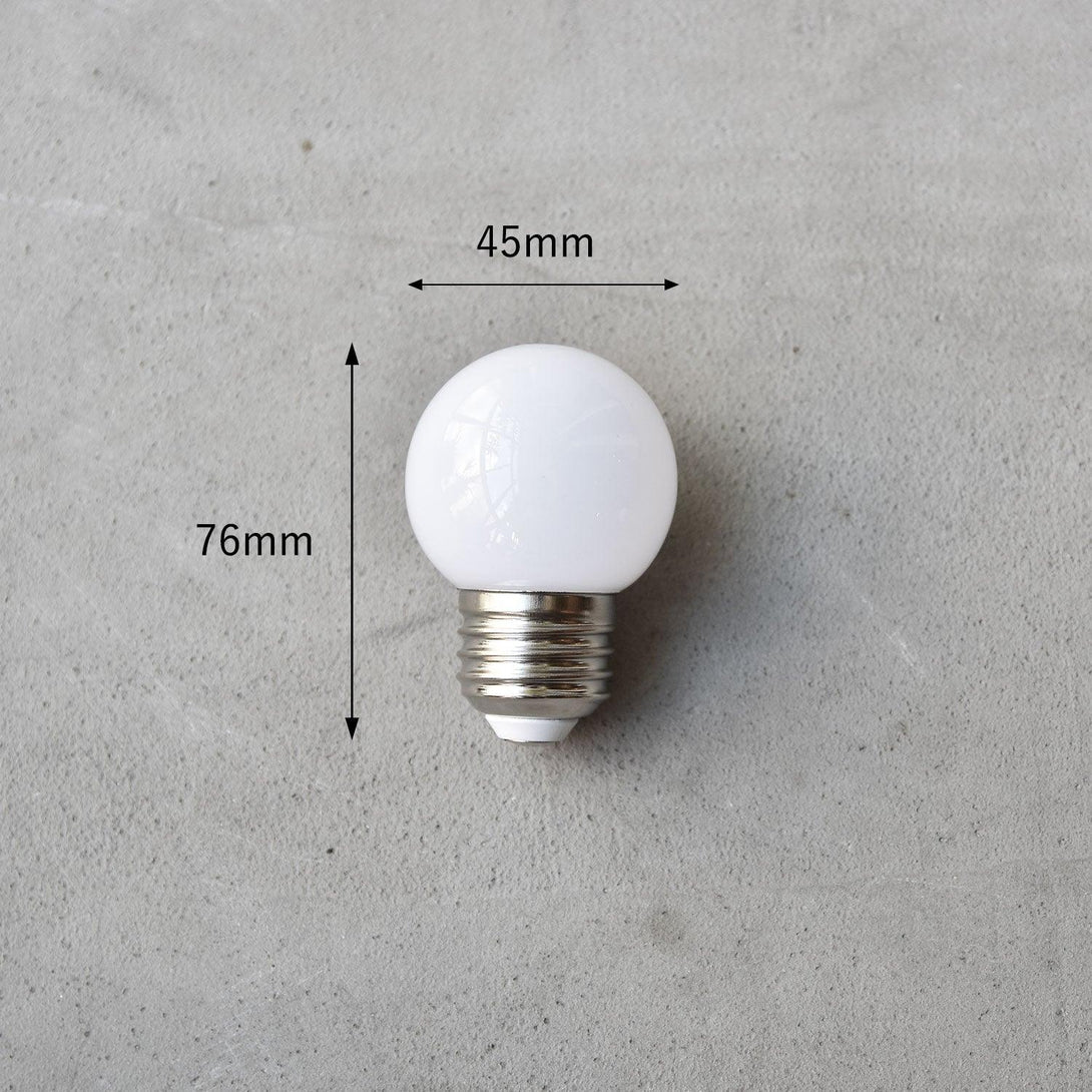 LED電球 G45 (E26/4W/ホワイト球/非調光) - 電球 - TOWARDS
