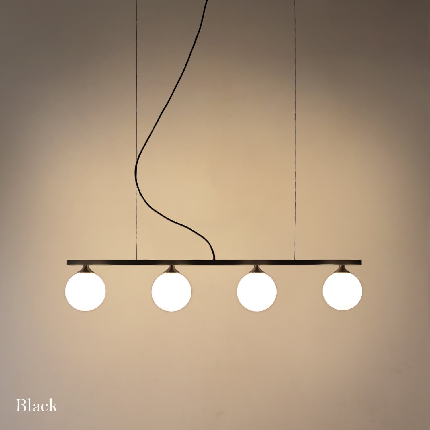 並列な乳白シェードが美しいペンダントライト - Pm-50 [4灯] – TOWARDS