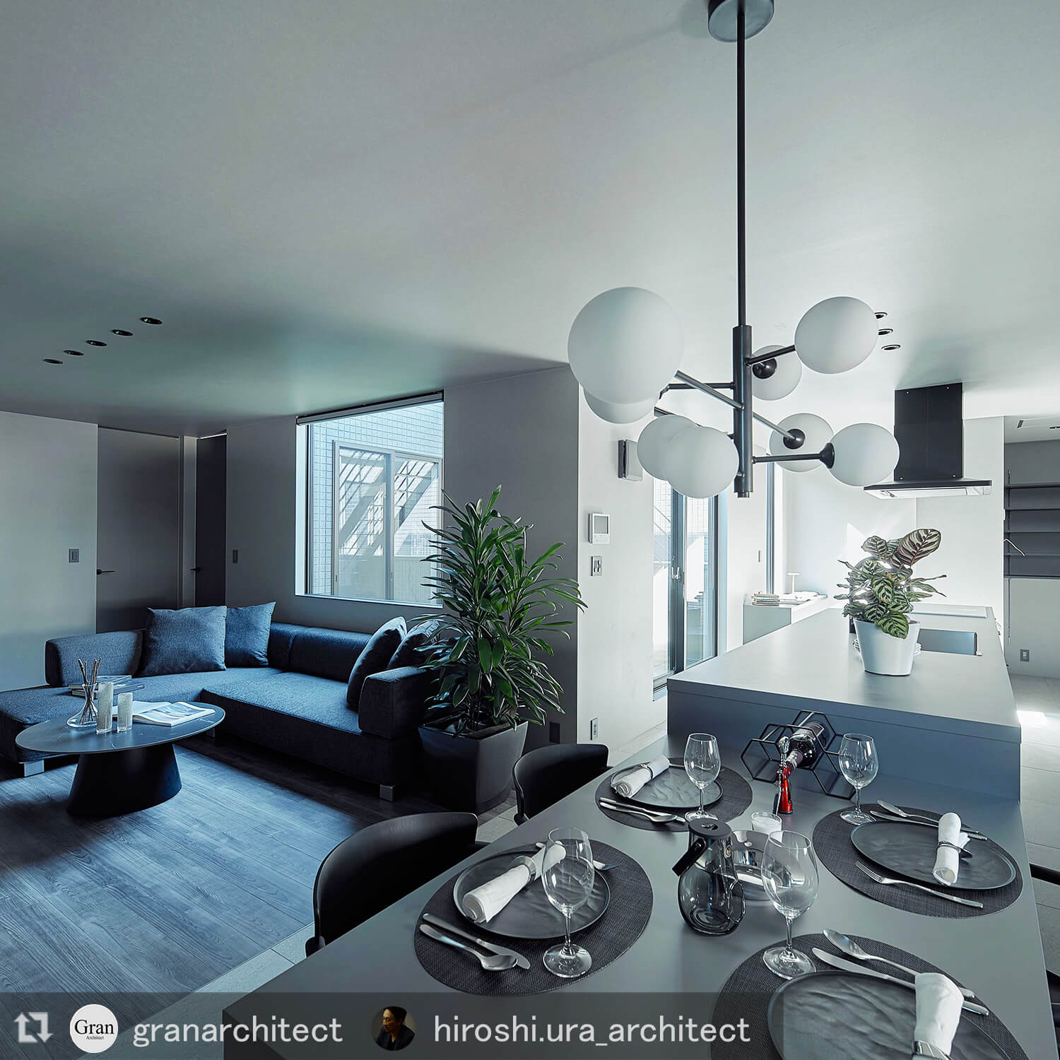 放射状アームがエレガントなペンダントライト - Pm-58 [6灯] – TOWARDS