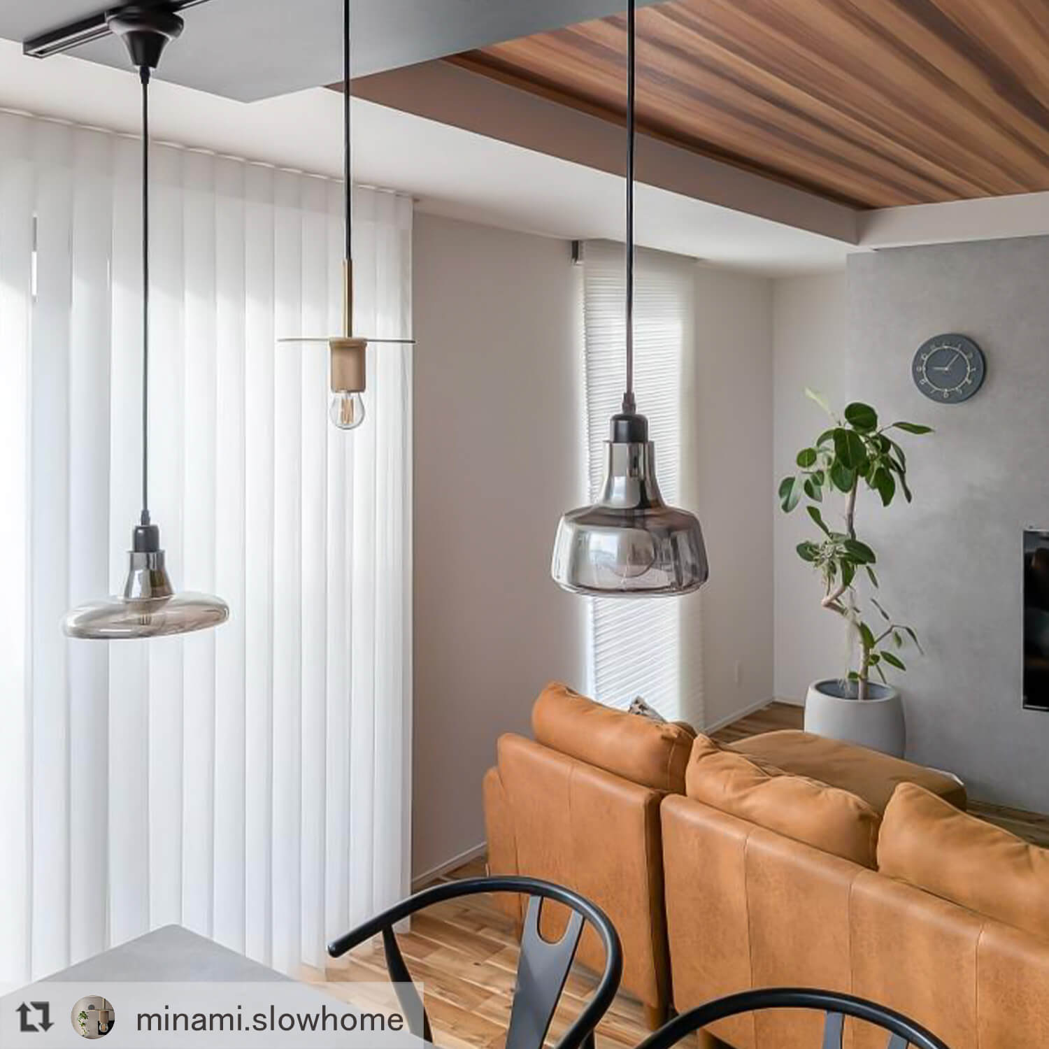 真鍮メッシュパーツがエレガントな印象 - グランツペンダントライト(D