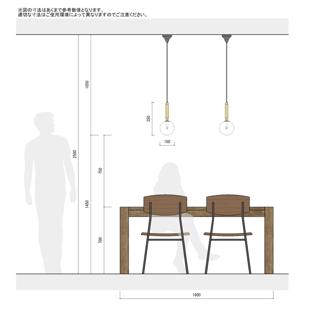 Pendant Light | ペンダントライト Ps-28 [Clear] - ペンダントライトS - by TOWARDS