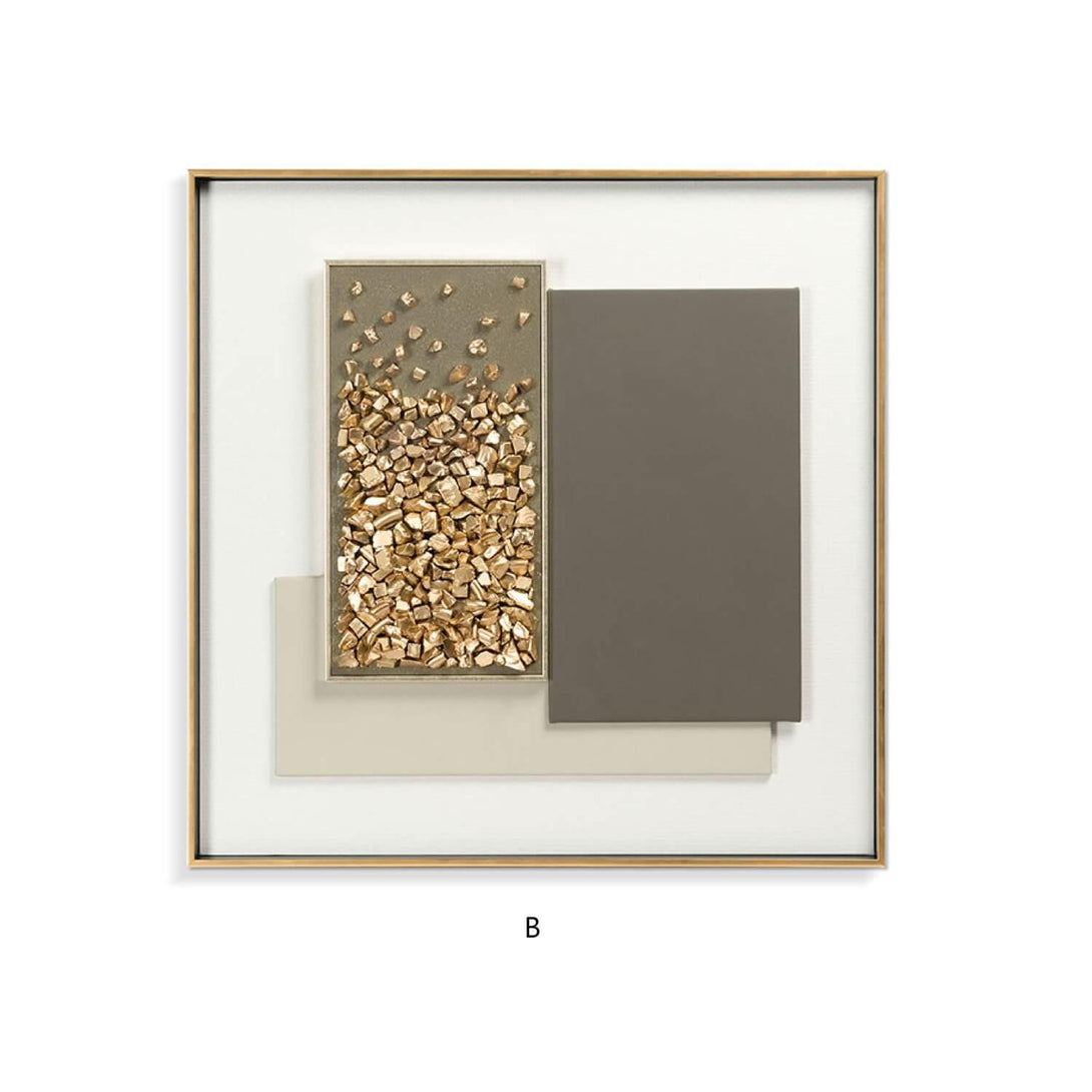 GOLD STONE | 壁掛けアート - アート - VARIATO