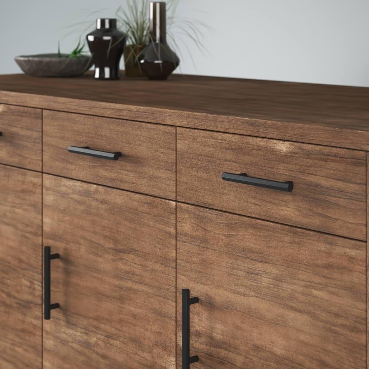 六角形のフォルムがオシャレな家具ハンドル - ヘキサハンドル(L