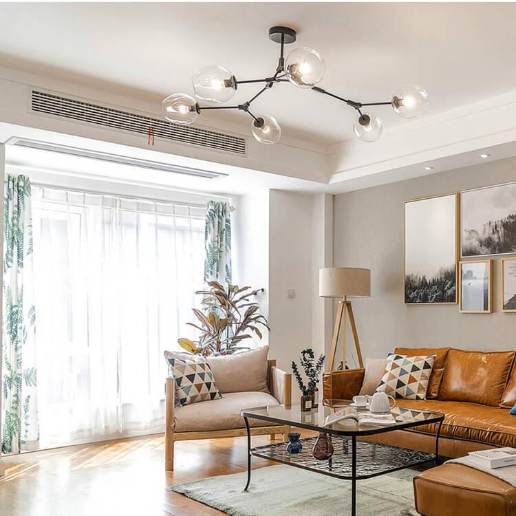 アーム角度を調整できるモダンなペンダントライト - Pm-09 (6灯